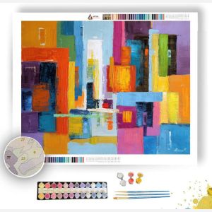 CALM VIVID SCENE - Paint by Numbers Full Kit