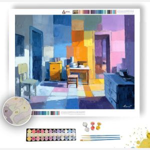 GENTLE GRAPHIC MOMENT - Paint by Numbers Full Kit