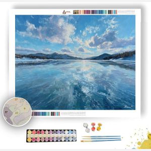 GLASSFROST LAKE - Paint by Numbers Full Kit