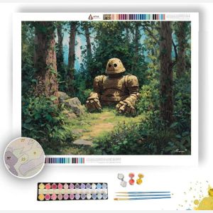 NIGHTROOT GOLEM CLEARING - Paint by Numbers Full Kit