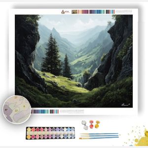 UMBRAVEIL VALLEY - Paint by Numbers Full Kit