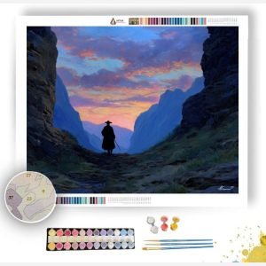 SILHOUETTE WARDEN PASS - Paint by Numbers Full Kit