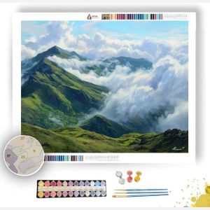 CLOUDTHREAD RIDGELINE - Paint by Numbers Full Kit