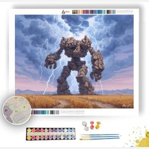 THUNDERBOUND GOLEM PLAIN - Paint by Numbers Full Kit