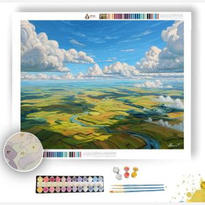 SKYQUIET WIND PLAINS - Paint by Numbers Full Kit