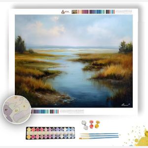 MISTWATER MARSH - Paint by Numbers Full Kit