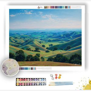 AURABOUND HILLS - Paint by Numbers Full Kit