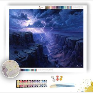 SKYCHARGE CANYON - Paint by Numbers Full Kit