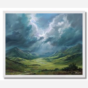 THUNDERSPINE HIGHLANDS - FRAMED