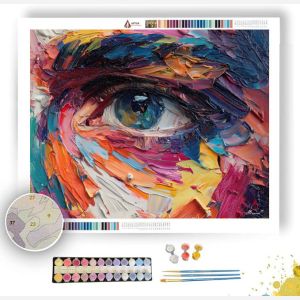 BRIGHT STILL MOMENT - Paint by Numbers Full Kit