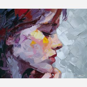 soft, gentle, outline, african american, palette knife, oil painting, impasto, thick paint, textured surface, expressive art, painterly style, material depth, visual rhythm, contemporary art, hand painted, layered pigment, atmospheric, modern composition