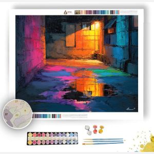 CHARGED OUTLINE - Paint by Numbers Full Kit