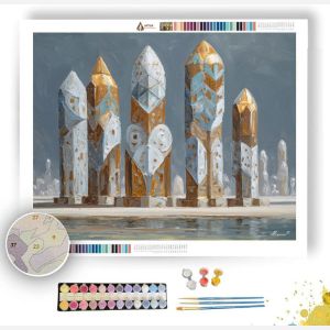 GROUNDED LIGHT - Paint by Numbers Full Kit