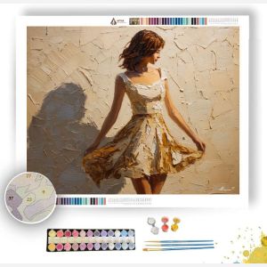 FLOWING FIGURE - Paint by Numbers Full Kit