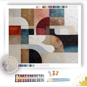 MUTED GESTURE - Paint by Numbers Full Kit