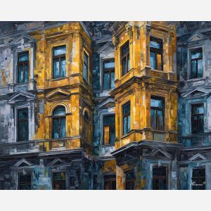 quiet, form, palette knife, oil painting, impasto, thick pigment, layered surface, scraped paint, textured strokes, expressive surface, material depth, hand painted, visual balance, atmospheric, color interaction, paint ridges, manual technique