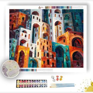 FLOWING BOLD GESTURE - Paint by Numbers Full Kit