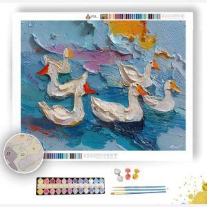 DRIFTING GENTLE SURFACE - Paint by Numbers Full Kit