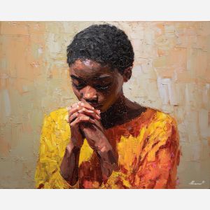 soft, outline, african american, palette knife, oil painting, impasto, thick paint, textured surface, expressive art, painterly style, material depth, visual rhythm, contemporary art, hand painted, layered pigment, atmospheric, modern composition