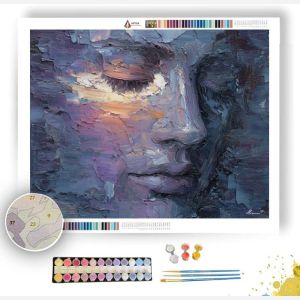 MUTED HIDDEN VISION - Paint by Numbers Full Kit