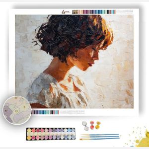 FOCUSED FOCUSED FIGURE - Paint by Numbers Full Kit