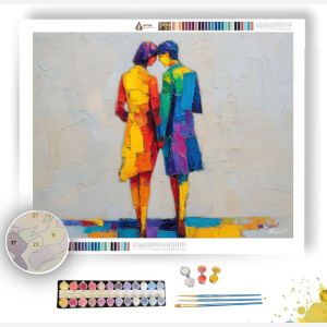 OPEN VIVID OUTLINE - Paint by Numbers Full Kit