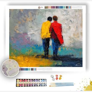 GRAPHIC GESTURE - Paint by Numbers Full Kit