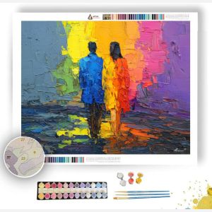 VIVID LUMINOUS SCENE - Paint by Numbers Full Kit