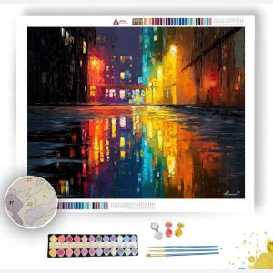 MUTED FOCUSED COLOR - Paint by Numbers Full Kit