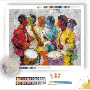 CHARGED RHYTHM - Paint by Numbers Full Kit