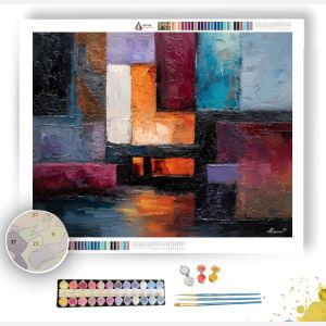 MOODY OPEN DEPTH - Paint by Numbers Full Kit