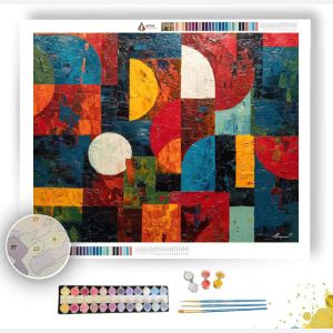 PLAYFUL TENSION - Paint by Numbers Full Kit