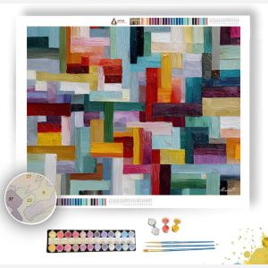QUIET SILENT SILENCE - Paint by Numbers Full Kit