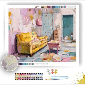 BROKEN SOFT PATTERN - Paint by Numbers Full Kit