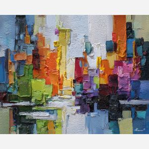 still, outline, african american, palette knife, oil painting, impasto, thick paint, textured surface, expressive art, painterly style, material depth, visual rhythm, contemporary art, hand painted, layered pigment, atmospheric, modern composition