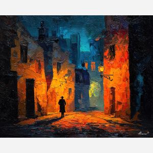 still, strange, contour, vampire, palette knife, oil painting, impasto, thick paint, textured surface, expressive art, painterly style, material depth, visual rhythm, hand painted, layered pigment, atmospheric, fine art, contemporary painting