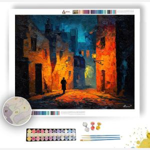 STILL STRANGE CONTOUR - Paint by Numbers Full Kit