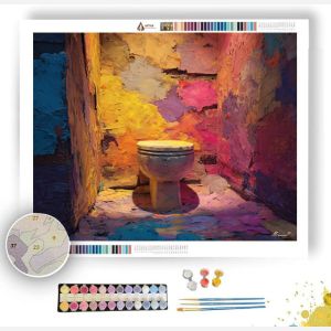 FLOATING TENSE TRACE - Paint by Numbers Full Kit