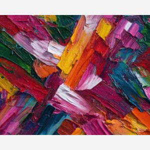 bold, vision, geometric abstract, palette knife, oil painting, impasto, thick paint, textured surface, expressive art, painterly style, material depth, visual rhythm, hand painted, layered pigment, atmospheric, fine art, contemporary painting