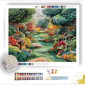 FOCUSED TENSION - Paint by Numbers Full Kit