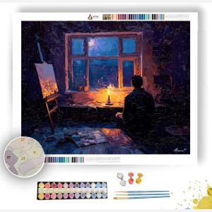 FLOATING OPEN GESTURE - Paint by Numbers Full Kit