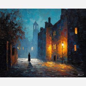 subtle, charged, presence, vampire, palette knife, oil painting, impasto, thick paint, textured surface, expressive art, painterly style, material depth, visual rhythm, hand painted, layered pigment, atmospheric, fine art, contemporary painting