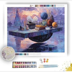 LOOSE FLOATING FORM - Paint by Numbers Full Kit