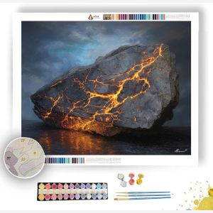 FLAMEVEIN CRYSTAL RIDGE - Paint by Numbers Full Kit