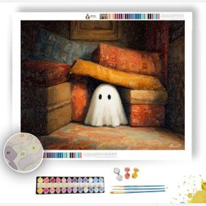 PILLOW FORT GHOST - Paint by Numbers Full Kit