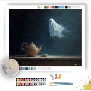 TEAPOT WHISPER GHOST - Paint by Numbers Full Kit