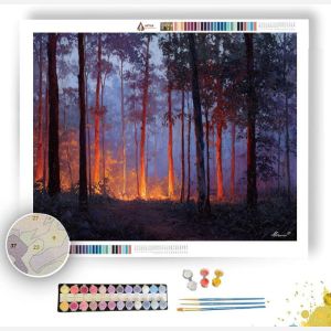 CANDLEBARK FOREST EDGE - Paint by Numbers Full Kit