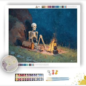 BONEFIRE QUIET - Paint by Numbers Full Kit