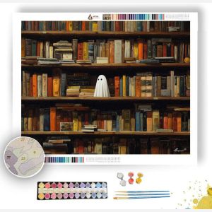 BOOKSTORE SPIRIT HELPER - Paint by Numbers Full Kit