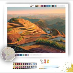 ASHBLOOM TERRACES - Paint by Numbers Full Kit